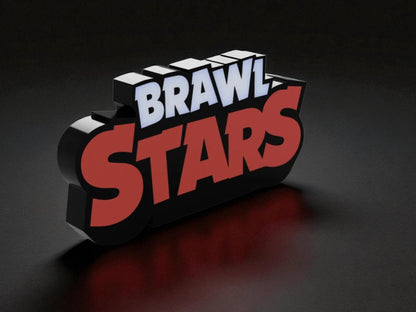 3D Printed Brawl Stars Lightbox – Fan Art Διακοσμητικό για Gamers