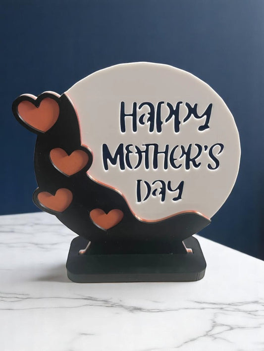 "Four Hearts" Circular Display Stand - Mother's Day Gift