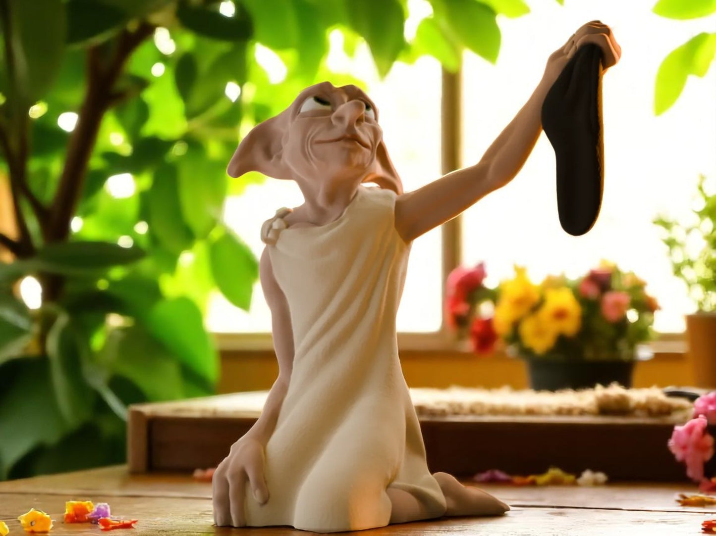 Dobby –  Fan Art Αγαλματίδιο | 3D Printed & Χειροποίητα Βαμμένο | Μαγεία από τον Κόσμο του Χάρι Πότερ