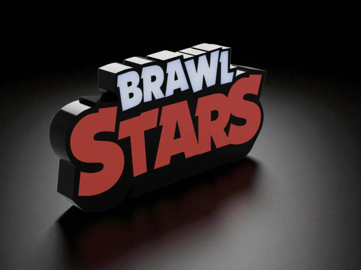 3D Printed Brawl Stars Lightbox – Fan Art Διακοσμητικό για Gamers