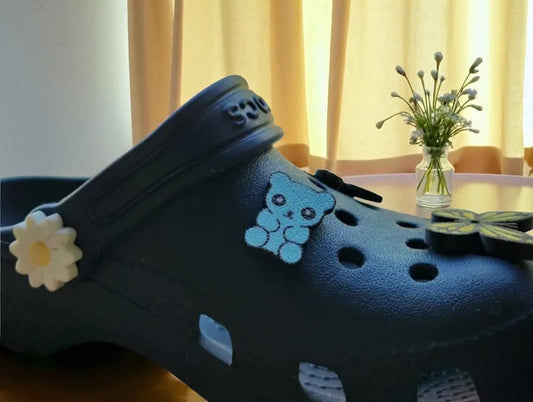 🧸 Croc Charm "Kawaii Bear"