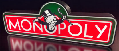 Φωτιστικό Lightbox "Monopoly" 3D Printed – Ρετρό Επιτραπέζια Αισθητική 