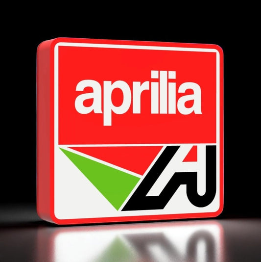 Φωτιζόμενο 3D Lightbox “Aprilia Racing” – Fan Art για Μοτοσυκλετιστές