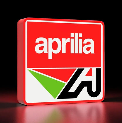 Φωτιζόμενο 3D Lightbox “Aprilia Racing” – Fan Art για Μοτοσυκλετιστές