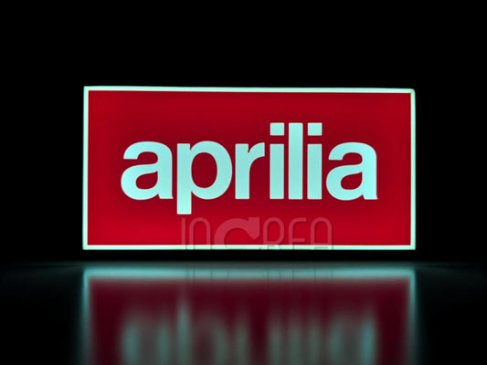 Φωτιζόμενο Διακοσμητικό "Aprilia" – 3D Printed Lightbox (Fan Art)