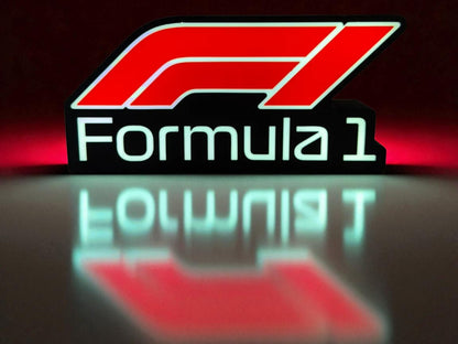 Φωτιζόμενο Fan Art Lightbox Formula 1 – 3D Printed