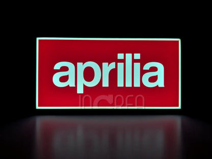 Φωτιζόμενο Διακοσμητικό "Aprilia" – 3D Printed Lightbox (Fan Art)