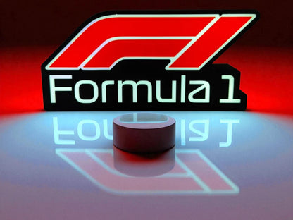 Φωτιζόμενο Fan Art Lightbox Formula 1 – 3D Printed