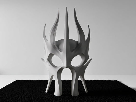 3D Printed Μάσκα Σκοτεινής Δύναμης | Fan Art Διακόσμηση εμπνευσμένη από τον Άρχοντα των Δαχτυλιδιών