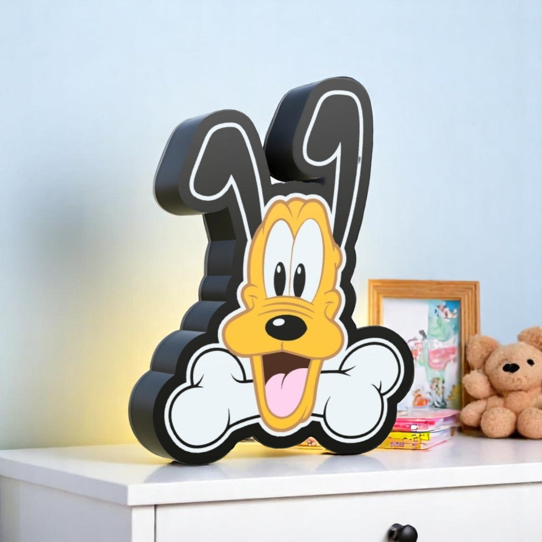 3D Φωτιστικό Pluto της Disney 