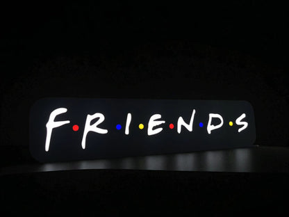 “FRIENDS Forever” – Φωτιζόμενο 3D Printed Lightbox (Fan Art)