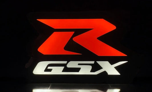 GSX-R Fan Art Lightbox – 3D Printed Διακοσμητικό Φως με USB Τροφοδοσία
