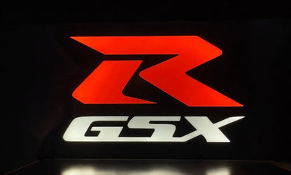 GSX-R Fan Art Lightbox – 3D Printed Διακοσμητικό Φως με USB Τροφοδοσία
