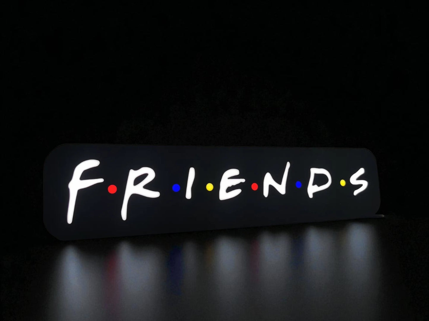 “FRIENDS Forever” – Φωτιζόμενο 3D Printed Lightbox (Fan Art)
