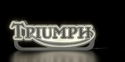 Φωτεινό Lightbox Triumph Vintage – Κλασικό Fan-Art Διακοσμητικό 