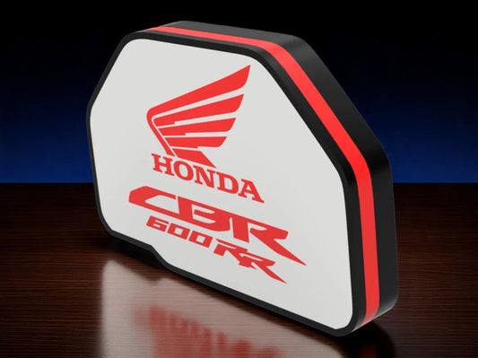 Φωτεινό Lightbox HONDA CBR 600RR – Αγωνιστικό Fan Art Διακοσμητικό