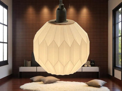 Γεωμετρική Κρεμαστή Λάμπα Οροφής | Origami-Inspired 3D Printed Pendant Light