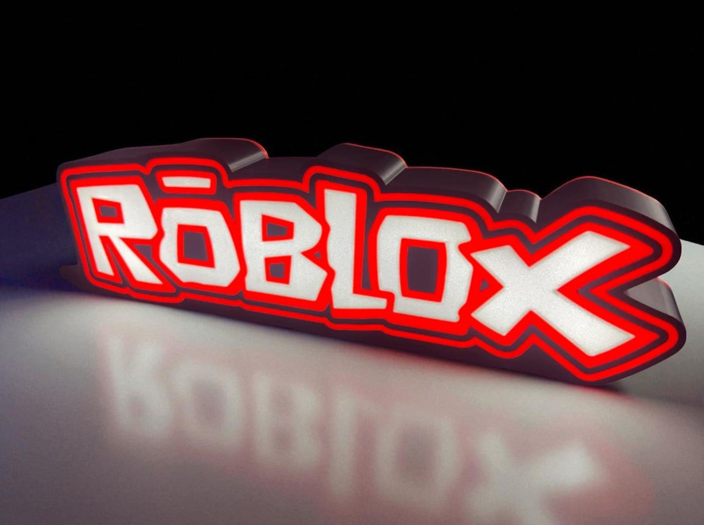 Roblox Lightbox – Φωτιζόμενη Επιγραφή για Gamers (Fan Art)