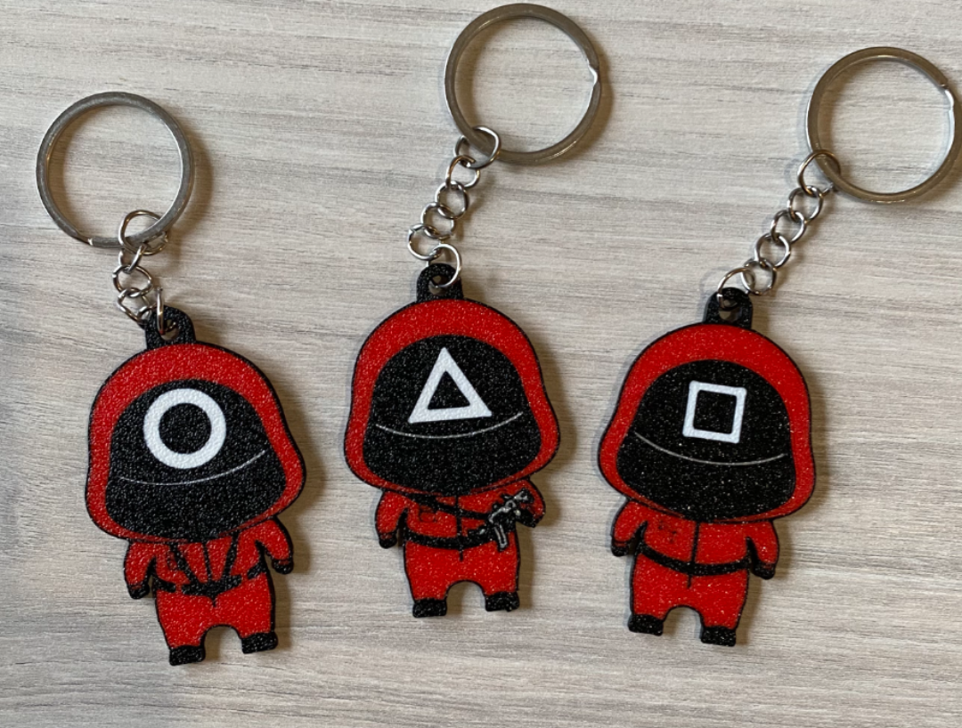 Μπρελόκ Squid Games guards