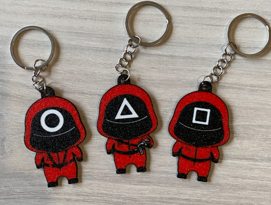Μπρελόκ Squid Games guards