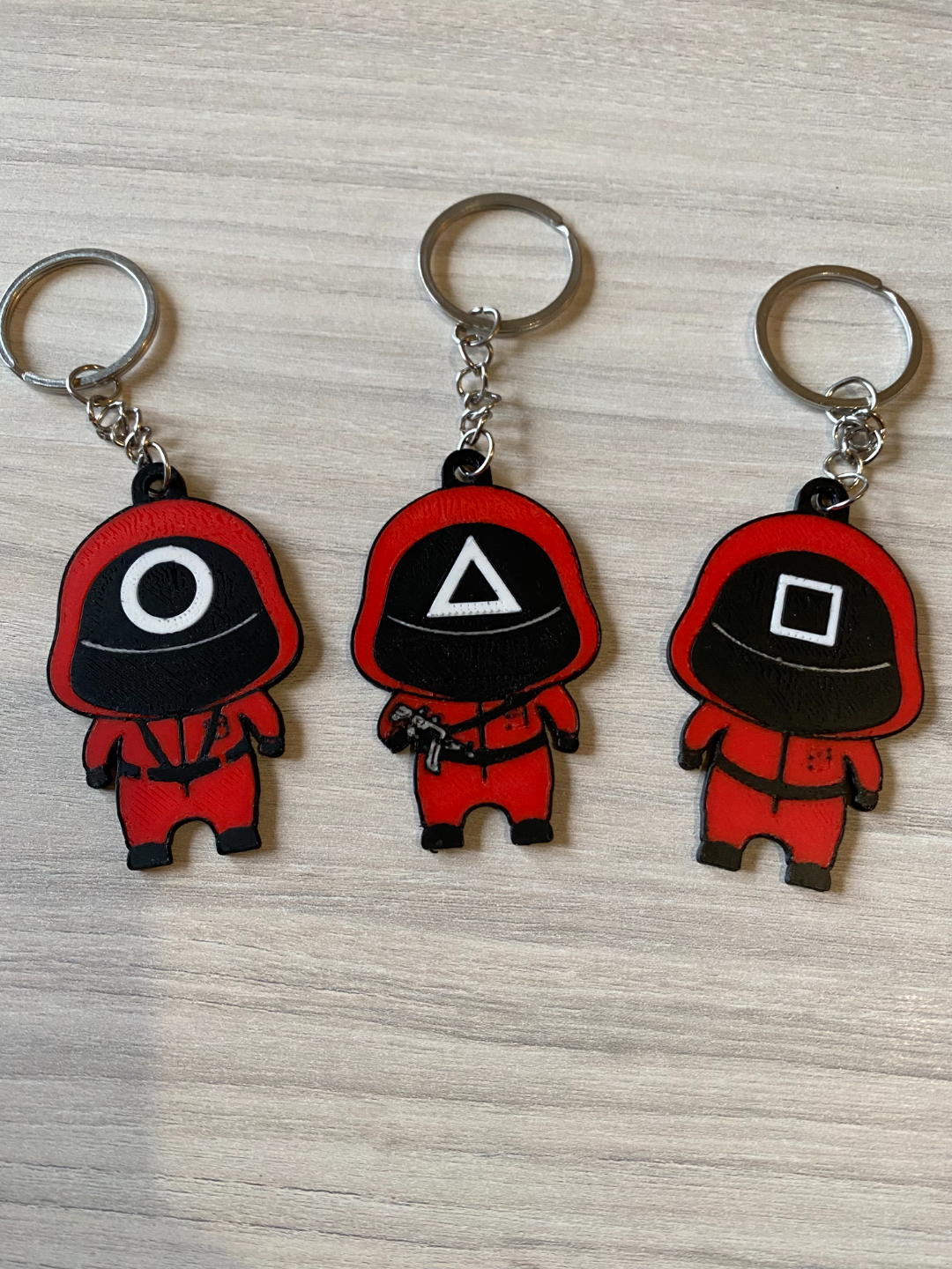 Μπρελόκ Squid Games guards
