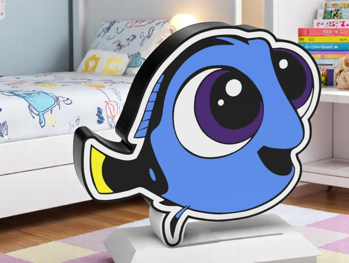 Baby Dory Παιδικό 3D Φωτιστικό USB - Διακοσμητικό Νυχτός για Παιδικό Δωμάτιο