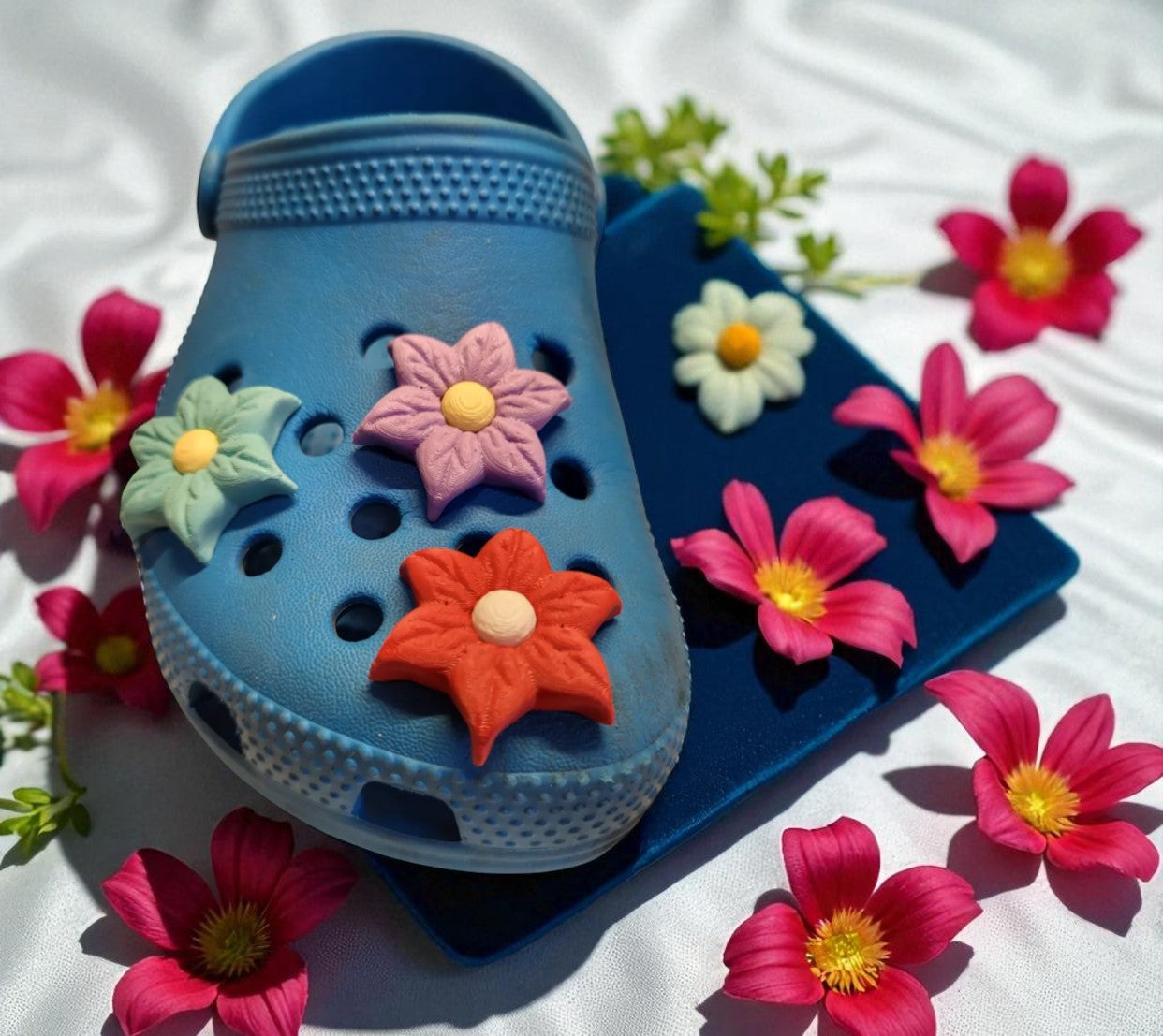 🌸 Croc Charm "Flower Pop"