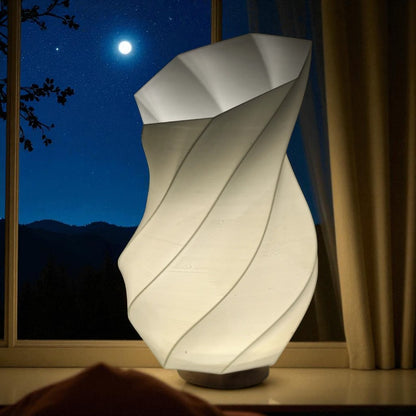 Spiral Flow – Επιτραπέζιο 3D Printed Φωτιστικό