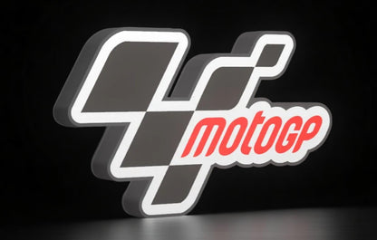 MotoGP Fan Art – 3D Φωτιζόμενο Διακοσμητικό για Φίλους των Αγώνων