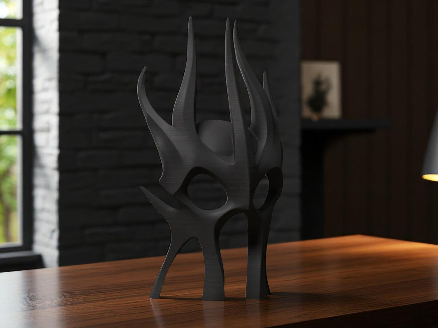 3D Printed Μάσκα Σκοτεινής Δύναμης | Fan Art Διακόσμηση εμπνευσμένη από τον Άρχοντα των Δαχτυλιδιών