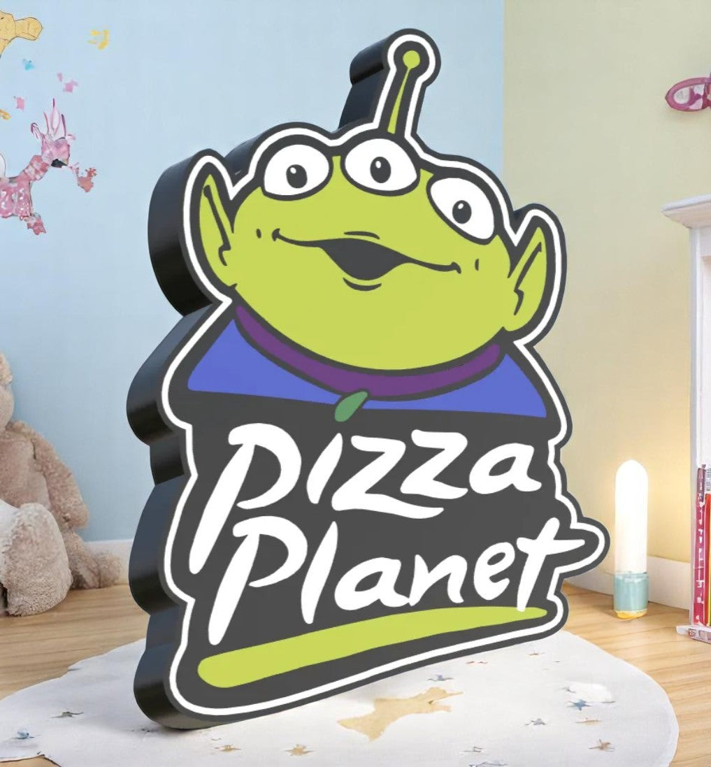 Φωτιστικό 3D Pizza Planet Alien από το Toy Story 