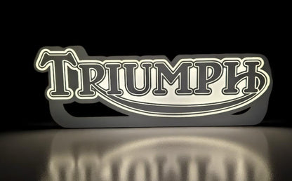 Φωτεινό Lightbox Triumph Vintage – Κλασικό Fan-Art Διακοσμητικό 