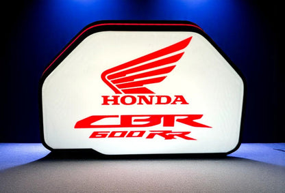 Φωτεινό Lightbox HONDA CBR 600RR – Αγωνιστικό Fan Art Διακοσμητικό
