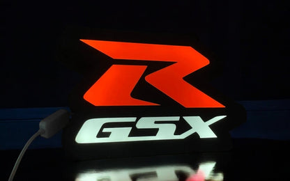 GSX-R Fan Art Lightbox – 3D Printed Διακοσμητικό Φως με USB Τροφοδοσία