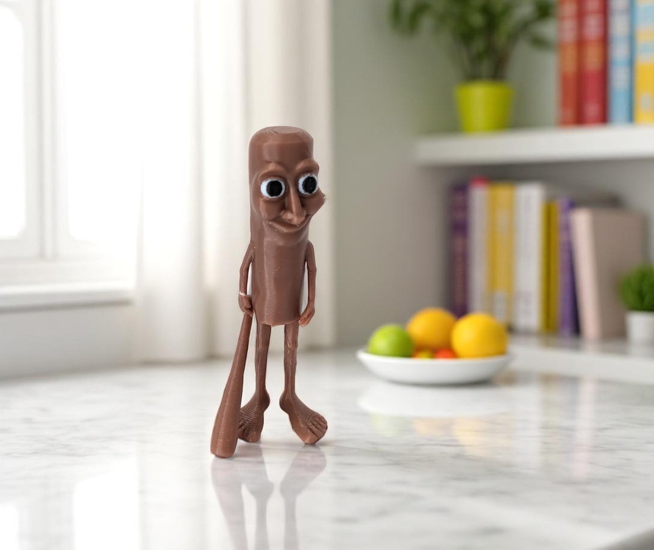 Tung Tung Sahur – Brain Rot Fan Art Figurine