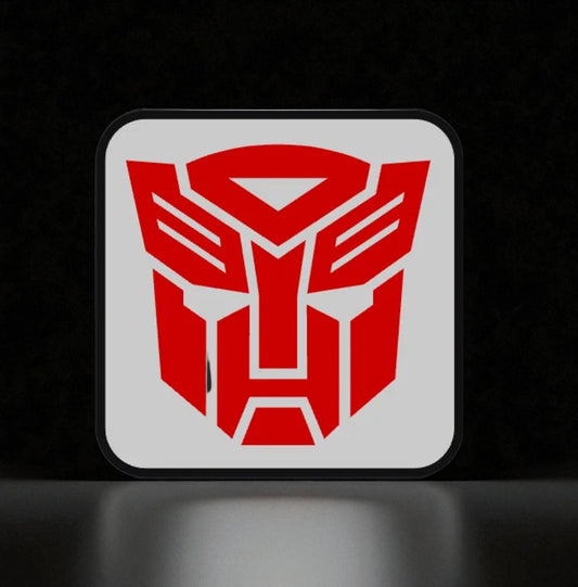 “Δύναμη Autobot” – Φωτιζόμενο 3D Printed Lightbox (Fan Art)
