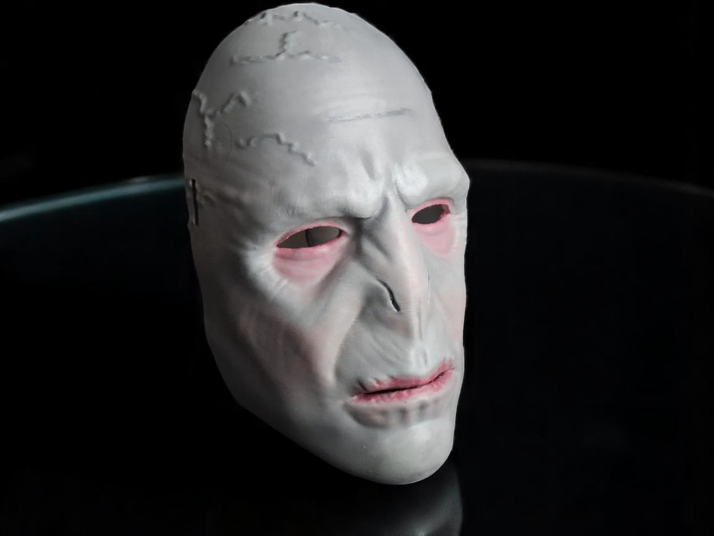 3D Printed Fan Art Μάσκα Σκοτεινού Μάγου | Διακοσμητική Μάσκα Εμπνευσμένη από τον Χάρι Πότερ