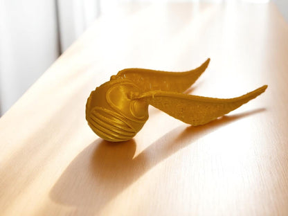 3D Printed Χρυσή Σφαίρα (Golden Snitch) | Fan Art Διακοσμητικό από τον Κόσμο του Χάρι Πότερ