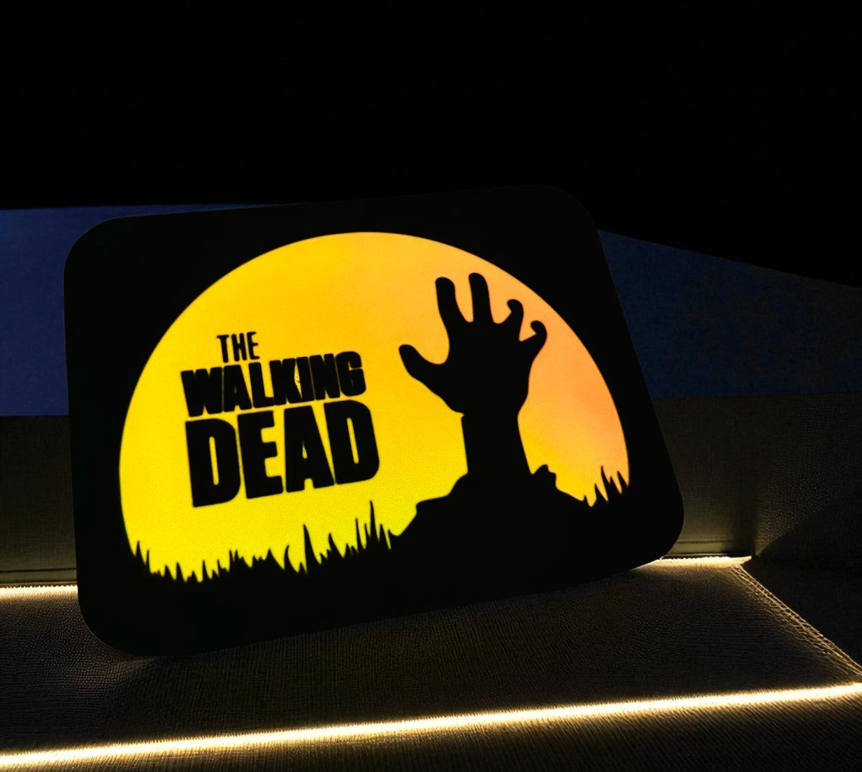 Φωτιζόμενο Lightbox “The Walking Dead” – Fan Art σε 3D Εκτύπωση