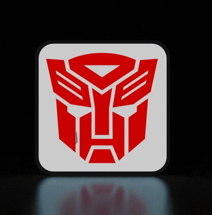 “Δύναμη Autobot” – Φωτιζόμενο 3D Printed Lightbox (Fan Art)