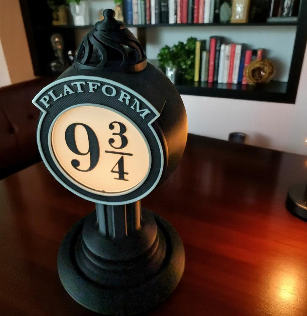 Φωτιστικό Πλατφόρμα 9¾ – 3D Printed Fan Art Φανάρι από τον Κόσμο του Χάρι Πότερ