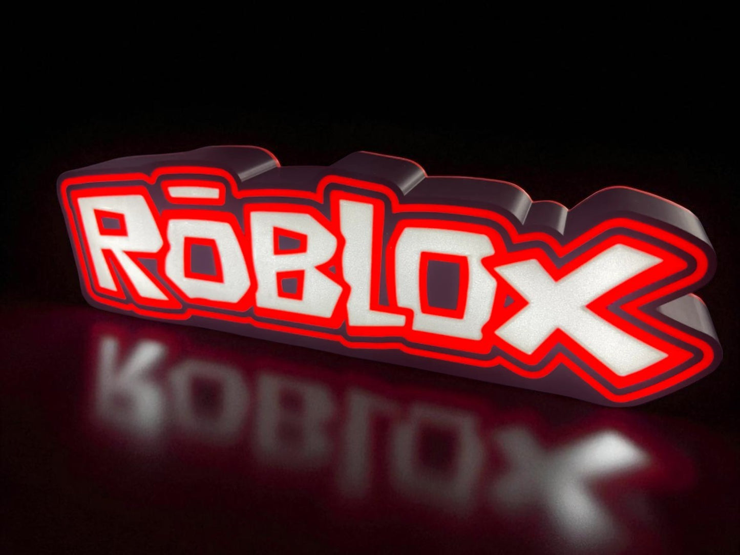 Roblox Lightbox – Φωτιζόμενη Επιγραφή για Gamers (Fan Art)
