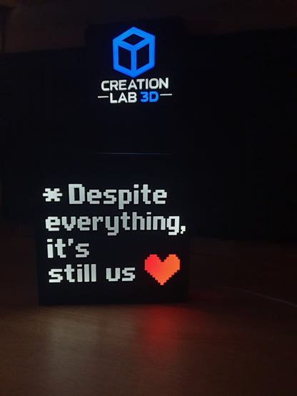 Custom Επιτραπέζιο Lightbox  – Το Δικό σου Σχέδιο | Personalized Custom LED Lightbox