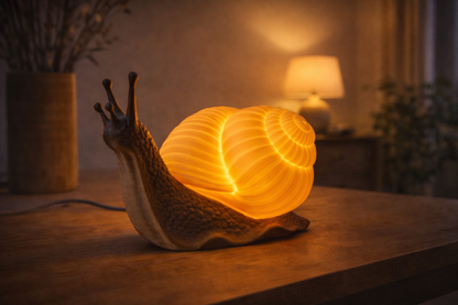 Glow Snail – Επιτραπέζιο Φωτιστικό Ζεστής Ατμόσφαιρας