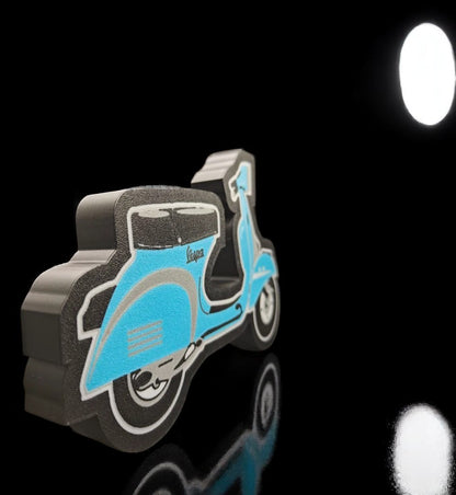 Φωτεινό Lightbox Vespa Scooter – Ρετρό Fan-Art Διακοσμητικό 