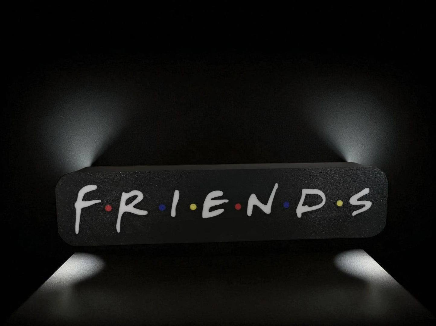 “FRIENDS Forever” – Φωτιζόμενο 3D Printed Lightbox (Fan Art)