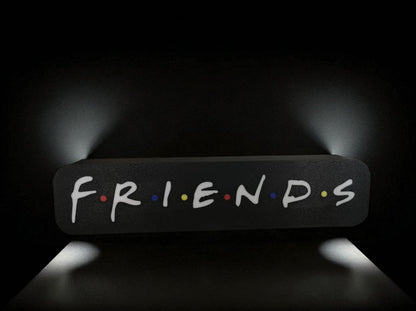 “FRIENDS Forever” – Φωτιζόμενο 3D Printed Lightbox (Fan Art)