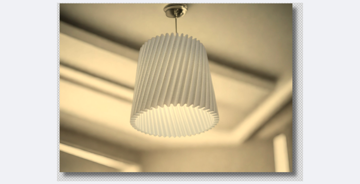 Μοντέρνο Πλισέ Κρεμαστό Φωτιστικό – Διαχρονική Αισθητική & Ήπιος Φωτισμός