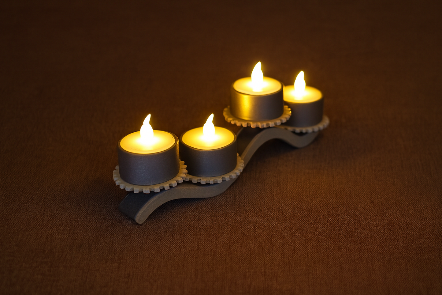 Κηροπήγιο “Wave Harmony” – Μοντέρνα Βάση για Ρεσώ 