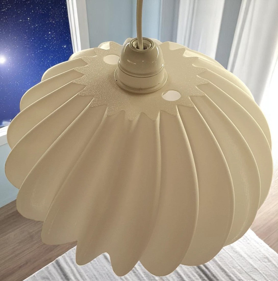 Κρεμαστό Φωτιστικό Οροφής "Shell Elegance" - Πρωτότυπο 3D Print Design